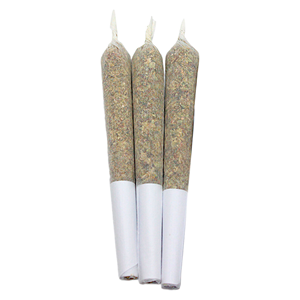 Frootyhooty - Wild Watermelon Coconut Live Rosin + Disty Infused Pre-Rolls - Indica - 3x0.5g
