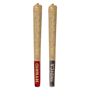 Bud Lafleur - Booberry Cookies & Strawberry Banana Sampler Pack Pre-Roll - Indica - 2x0.5g